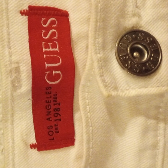Guess Skinny Jeans for Men White - Picture 4 of 9